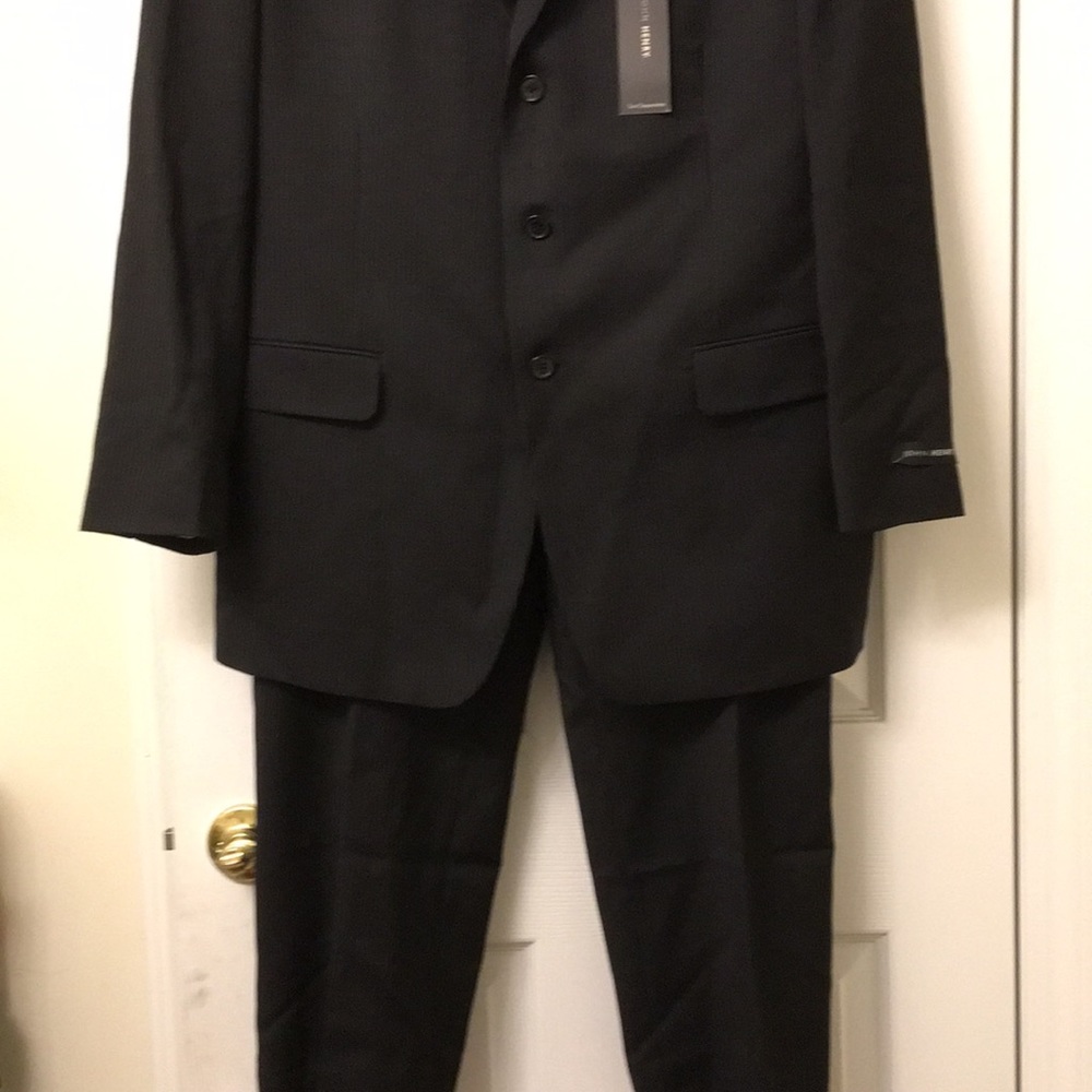 NWT Pair John Henry Black Formal Suit Size 44R - Picture 7 of 8